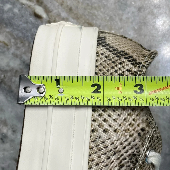 Converse Chuck Taylor All Star Wild Lift Low Top Thick Sole Snake Scales Pattern - Picture 10 of 11